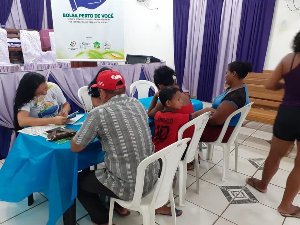 Projeto Bolsa Família perto de você atende moradores do bairro Santarém nesta quinta feira (14).